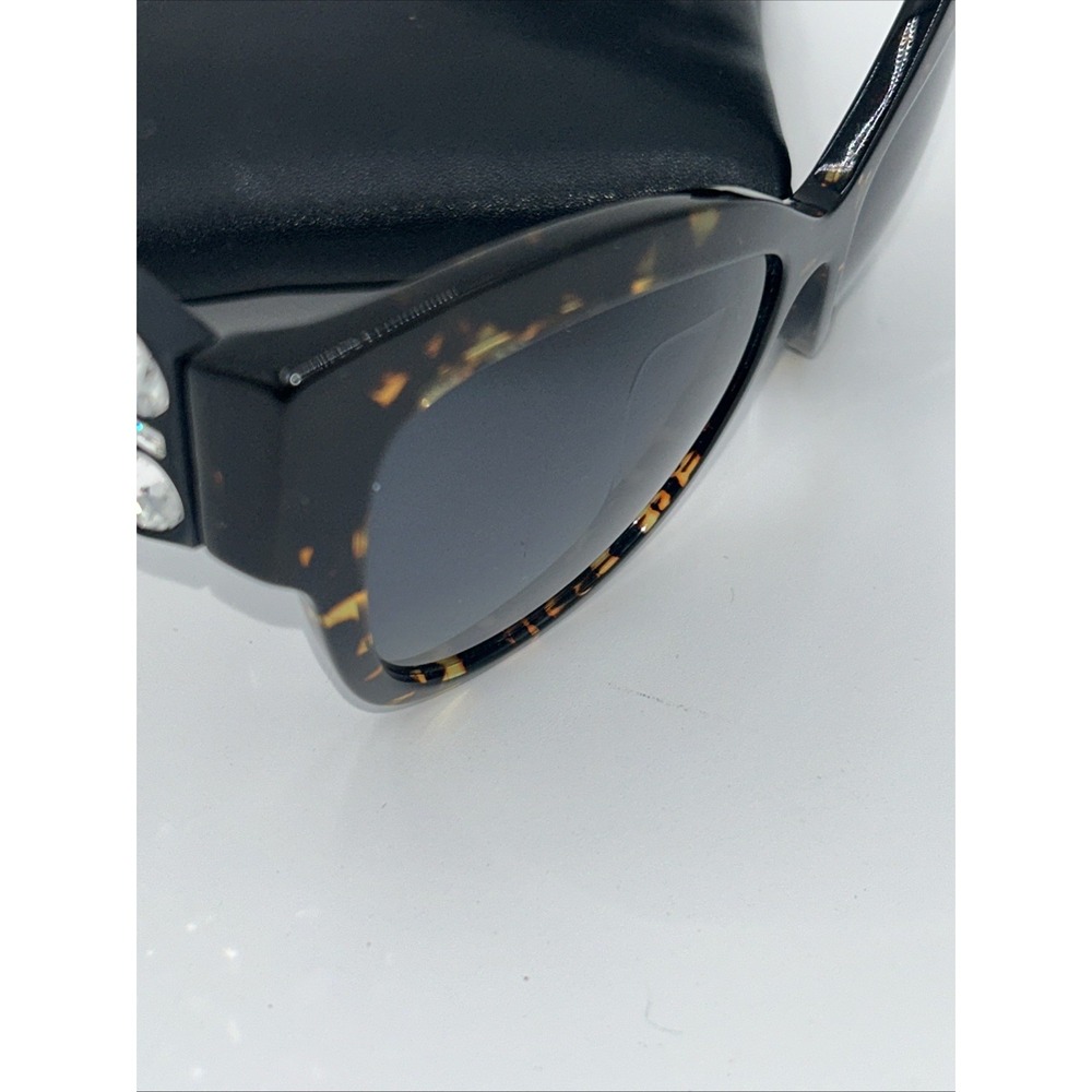 Fendi Special Edition Sunnies FF0139S N6DHD Havana Spotted Crystals Black & Case - Picture 4 of 13